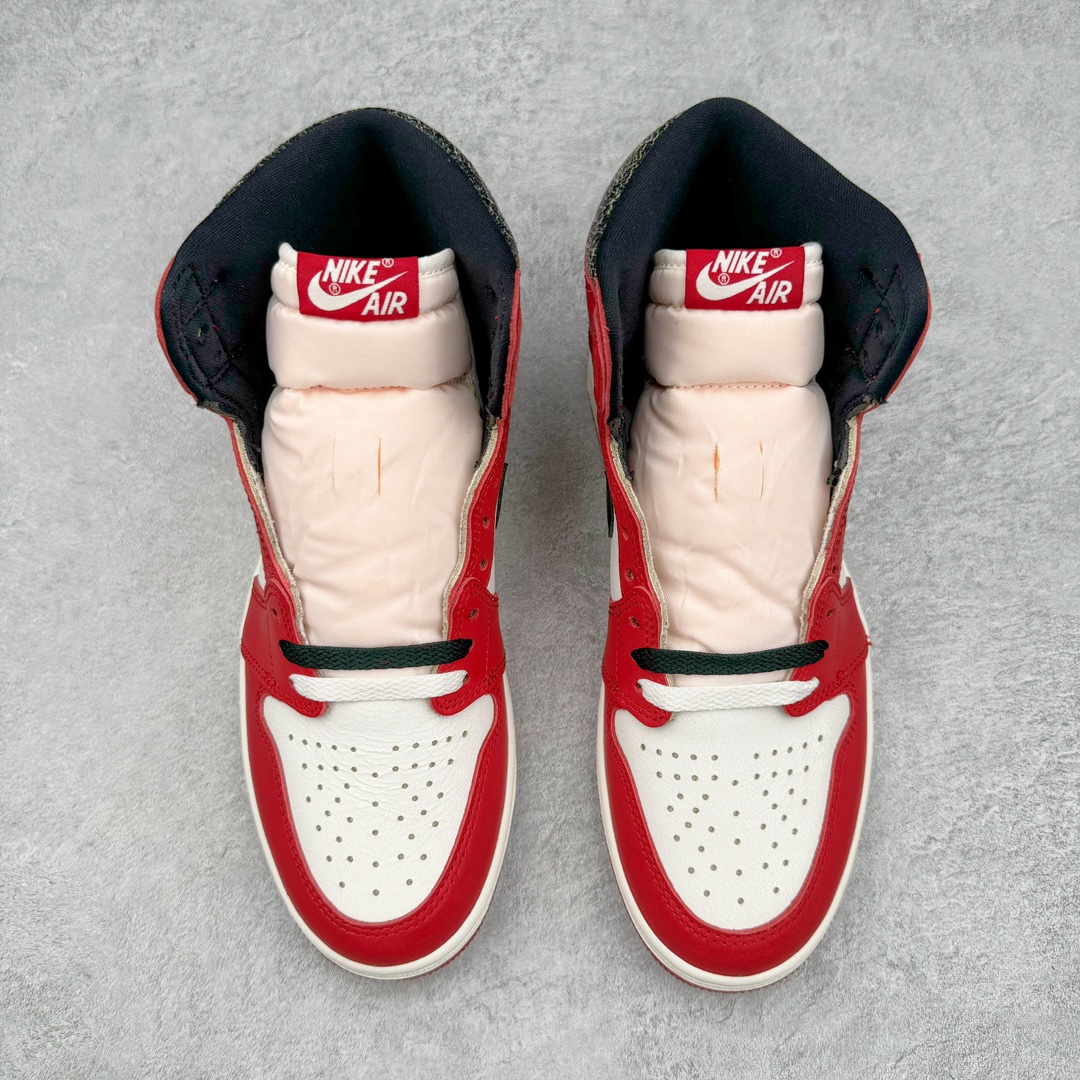 图片[2]-零售💰540 ＃Ljr特供 Air Jordan AJ1 Retro High 高帮芝加哥做旧氧化 DZ5485-612 全新改良批次 圈内最强倒钩系列 恪守真诚 承诺混一赔十 高端零售裸鞋圈特供批次 SZ原厂全套原楦原纸板冲刀磨具开发 原厂皮料加持 原厂港宝加持定型后跟R度完美 同源原厂电绣 飞翼针数密度立体效果一致 百分百一致原鞋 原厂拉帮工艺 针距密度一致 后跟弧度收口自然不对折 极致一眼正品既视感 进口玻璃冲刀皮料裁剪零毛边 全鞋电脑针车工艺 品控清洁度最高QC检验标准 免检产品 原厂订购鞋盒、鞋标、防尘纸、鞋撑、鞋带 追求极致的原厂味道 SIZE：40.5 41 42 42.5 43 44 44.5 45 46 47.5 48.5 编码：by5936040-运动鞋