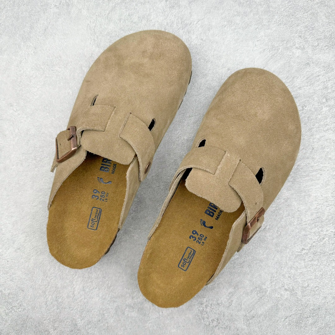 图片[3]-零售💰290 ＃SP Birkenstock Arizona 系列勃肯皮革绒面双扣时尚凉拖鞋 牛皮绒面革质地柔软 搭配可调节鞋扣提升穿着舒适度 人体工学设计分散脚部压力 保护脚踝 软木乳胶鞋床具有一定的收缩性 长时间穿着后能贴合脚型 EVA鞋底回弹性和抗张性力高 具有良好的防震、缓冲性  四季皆宜 柔软的鞋床采用额外的泡沫缓冲层 提供额外的舒适感和全天支撑 全网独家首发 源于德国的严谨工艺  牛巴戎面 中层松木 EVA 三层组合大底 优质牛皮面料五金扣 出口订单 尺码：35 36 37 38 39 40 编码：Uby2936090-运动鞋