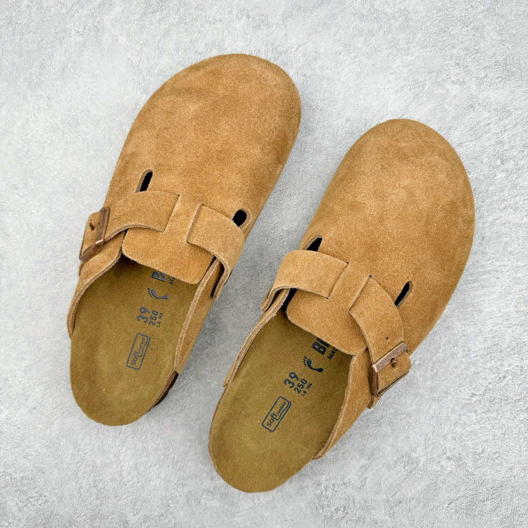 图片[3]-零售💰290 ＃SP Birkenstock Arizona 系列勃肯皮革绒面双扣时尚凉拖鞋 牛皮绒面革质地柔软 搭配可调节鞋扣提升穿着舒适度 人体工学设计分散脚部压力 保护脚踝 软木乳胶鞋床具有一定的收缩性 长时间穿着后能贴合脚型 EVA鞋底回弹性和抗张性力高 具有良好的防震、缓冲性  四季皆宜 柔软的鞋床采用额外的泡沫缓冲层 提供额外的舒适感和全天支撑 全网独家首发 源于德国的严谨工艺  牛巴戎面 中层松木 EVA 三层组合大底 优质牛皮面料五金扣 出口订单 尺码：35 36 37 38 39 40 编码：Uby2936090-运动鞋