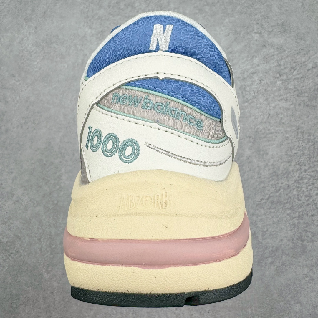 图片[8]-零售💰270 NB新百伦New Balance M1000 系列低帮复古老爹风休闲运动慢跑鞋 据悉，New Balance的复古鞋型M1000系列将在2024年正式回归。而自家美产创意总监Teddy Santis的AIMÉ LEON DORE也将率先推出联名1000撑撑场子，鞋款预计将在今年正式发布。New Balance1000系列作为NB最高端的鞋型，诞生于1999年，一度成为当年的热门鞋型，神似Nike Air Max95，现在看来也是一双符合潮流趋势的复古老爹鞋型。此番Teddy Santis亲自操刀，将丰富的配色和升级材质于复古的1000鞋型结合，鞋身采用米色、绿色和粉色的搭配。\”N\”字Logo也以全新的设计呈现，以1000标志性的网布和皮革材质打造，带来全新的视觉体验。后续ALD和New Balance1000的联名还将推出纯白配色，具体颜值还要等更多实物图的释出。AIMÉ LEON DORE和New Balance的多次联名一直有着超高的人气，无论是550还是1906R都有着不低的溢价，预计此番颜值不错的全新1000也会有着较高的人气。尺码：36 37 37.5 38 38.5 39.5 40 40.5 41.5 42 42.5 43 44 44.5 45 编码：Cby2936070-运动鞋