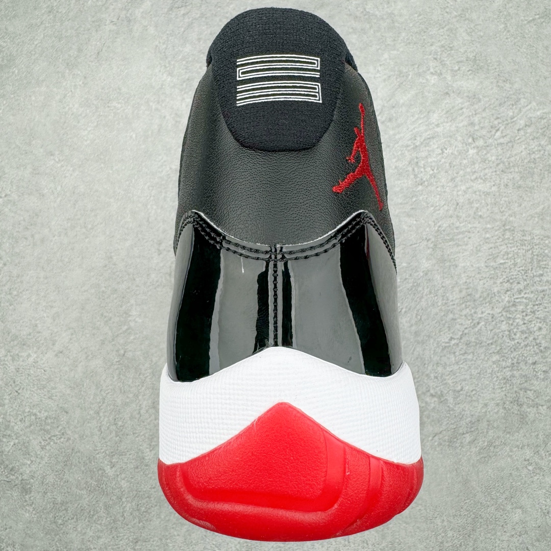 图片[8]-零售💰510 ＃Ljr特供 Air Jordan AJ11 \”Bred\”2019复刻 黑红高帮 378037-061 全新改良批次 圈内最强AJ11系列 恪守真诚 承诺混一赔十 高端零售裸鞋圈特供批次 SZ原厂全套原楦原纸板冲刀磨具开发 原厂皮料加持 原厂港宝加持定型后跟R度完美 同源原厂电绣 飞翼针数密度立体效果一致 百分百一致原鞋 原厂拉帮工艺 针距密度一致 后跟弧度收口自然不对折 极致一眼正品既视感 进口玻璃冲刀皮料裁剪零毛边 全鞋电脑针车工艺 品控清洁度最高QC检验标准 免检产品 原厂订购鞋盒、鞋标、防尘纸、鞋撑、鞋带 追求极致的原厂味道 SIZE：40.5 41 42 42.5 43 44 44.5 45 46 47.5 48.5 编码：by5936010-运动鞋