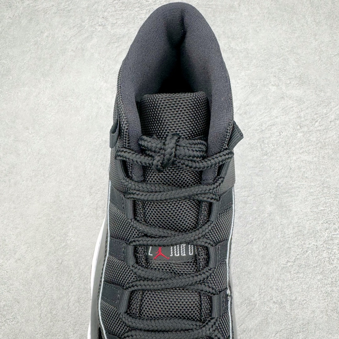 图片[5]-零售💰510 ＃Ljr特供 Air Jordan AJ11 \”Bred\”2019复刻 黑红高帮 378037-061 全新改良批次 圈内最强AJ11系列 恪守真诚 承诺混一赔十 高端零售裸鞋圈特供批次 SZ原厂全套原楦原纸板冲刀磨具开发 原厂皮料加持 原厂港宝加持定型后跟R度完美 同源原厂电绣 飞翼针数密度立体效果一致 百分百一致原鞋 原厂拉帮工艺 针距密度一致 后跟弧度收口自然不对折 极致一眼正品既视感 进口玻璃冲刀皮料裁剪零毛边 全鞋电脑针车工艺 品控清洁度最高QC检验标准 免检产品 原厂订购鞋盒、鞋标、防尘纸、鞋撑、鞋带 追求极致的原厂味道 SIZE：40.5 41 42 42.5 43 44 44.5 45 46 47.5 48.5 编码：by5936010-运动鞋