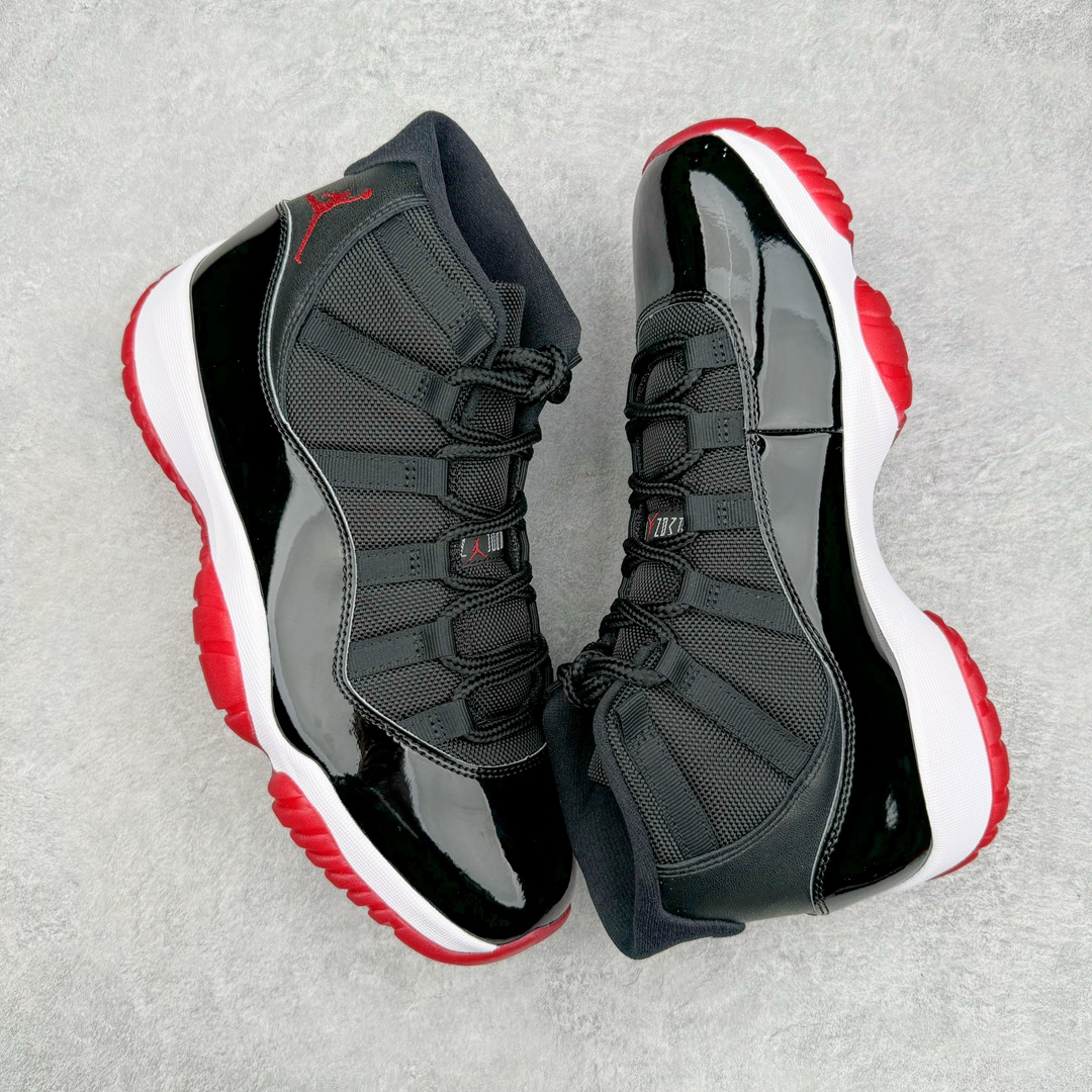 图片[3]-零售💰510 ＃Ljr特供 Air Jordan AJ11 \”Bred\”2019复刻 黑红高帮 378037-061 全新改良批次 圈内最强AJ11系列 恪守真诚 承诺混一赔十 高端零售裸鞋圈特供批次 SZ原厂全套原楦原纸板冲刀磨具开发 原厂皮料加持 原厂港宝加持定型后跟R度完美 同源原厂电绣 飞翼针数密度立体效果一致 百分百一致原鞋 原厂拉帮工艺 针距密度一致 后跟弧度收口自然不对折 极致一眼正品既视感 进口玻璃冲刀皮料裁剪零毛边 全鞋电脑针车工艺 品控清洁度最高QC检验标准 免检产品 原厂订购鞋盒、鞋标、防尘纸、鞋撑、鞋带 追求极致的原厂味道 SIZE：40.5 41 42 42.5 43 44 44.5 45 46 47.5 48.5 编码：by5936010-运动鞋