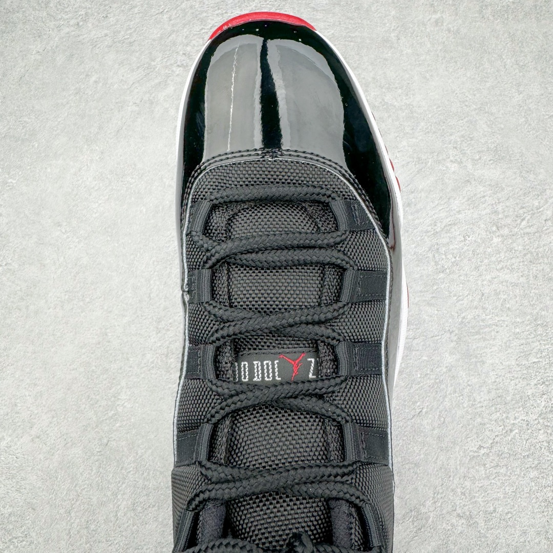 图片[4]-零售💰510 ＃Ljr特供 Air Jordan AJ11 \”Bred\”2019复刻 黑红高帮 378037-061 全新改良批次 圈内最强AJ11系列 恪守真诚 承诺混一赔十 高端零售裸鞋圈特供批次 SZ原厂全套原楦原纸板冲刀磨具开发 原厂皮料加持 原厂港宝加持定型后跟R度完美 同源原厂电绣 飞翼针数密度立体效果一致 百分百一致原鞋 原厂拉帮工艺 针距密度一致 后跟弧度收口自然不对折 极致一眼正品既视感 进口玻璃冲刀皮料裁剪零毛边 全鞋电脑针车工艺 品控清洁度最高QC检验标准 免检产品 原厂订购鞋盒、鞋标、防尘纸、鞋撑、鞋带 追求极致的原厂味道 SIZE：40.5 41 42 42.5 43 44 44.5 45 46 47.5 48.5 编码：by5936010-运动鞋