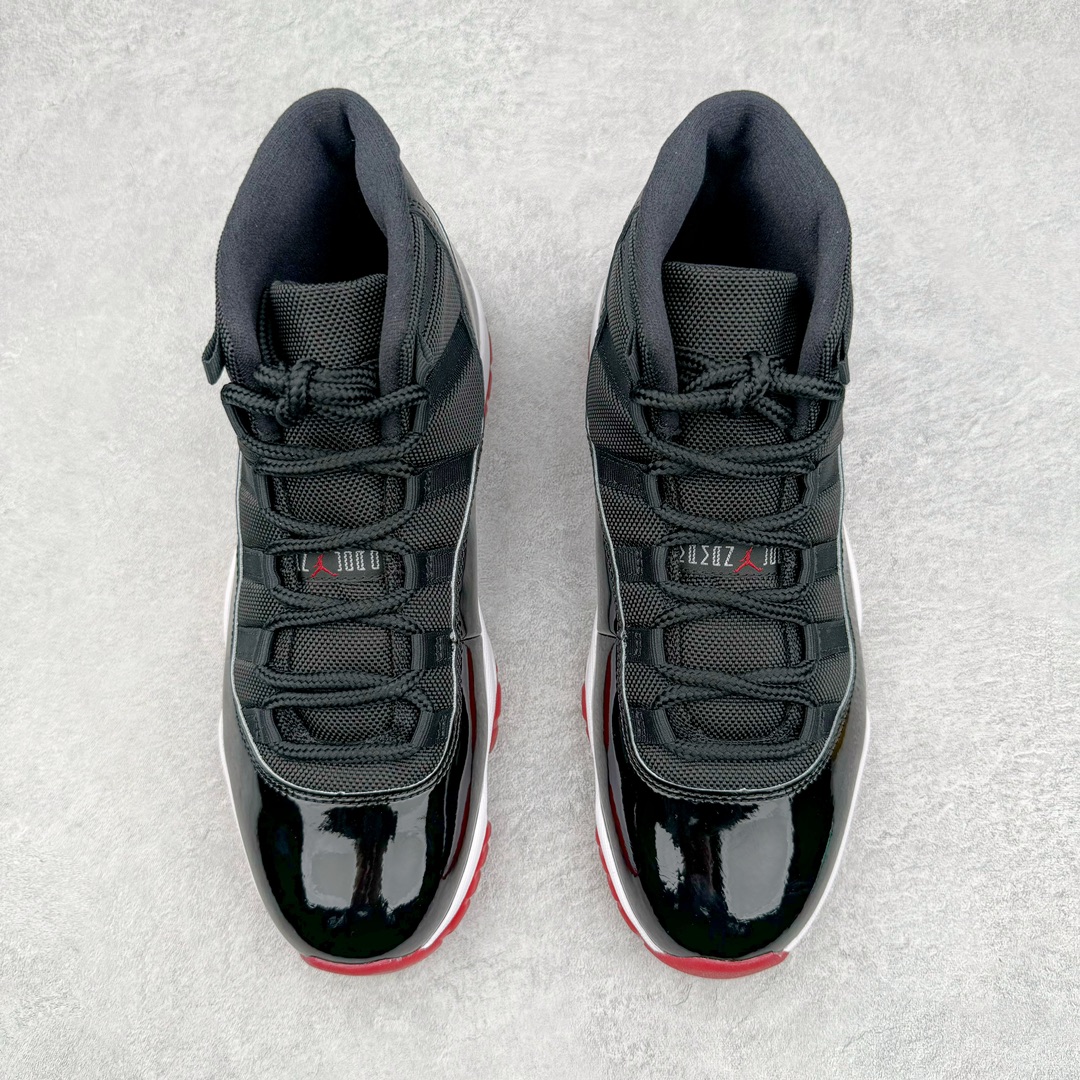 图片[2]-零售💰510 ＃Ljr特供 Air Jordan AJ11 \”Bred\”2019复刻 黑红高帮 378037-061 全新改良批次 圈内最强AJ11系列 恪守真诚 承诺混一赔十 高端零售裸鞋圈特供批次 SZ原厂全套原楦原纸板冲刀磨具开发 原厂皮料加持 原厂港宝加持定型后跟R度完美 同源原厂电绣 飞翼针数密度立体效果一致 百分百一致原鞋 原厂拉帮工艺 针距密度一致 后跟弧度收口自然不对折 极致一眼正品既视感 进口玻璃冲刀皮料裁剪零毛边 全鞋电脑针车工艺 品控清洁度最高QC检验标准 免检产品 原厂订购鞋盒、鞋标、防尘纸、鞋撑、鞋带 追求极致的原厂味道 SIZE：40.5 41 42 42.5 43 44 44.5 45 46 47.5 48.5 编码：by5936010-运动鞋