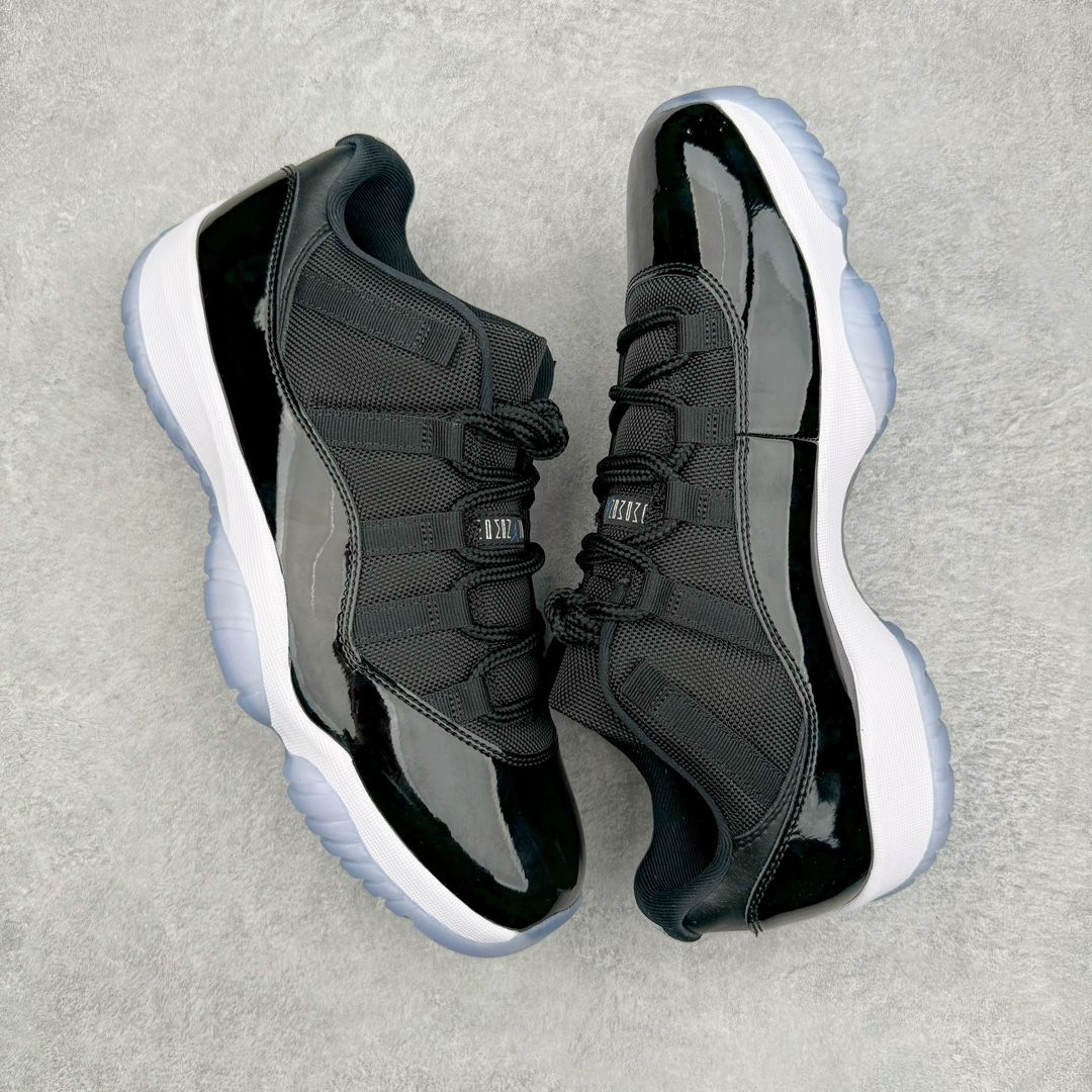 图片[3]-零售💰510 ＃Ljr特供 Air Jordan AJ11 Retro Low \”Space Jam\” 大灌篮低帮 FV5104-004 全新改良批次 圈内最强AJ11系列 恪守真诚 承诺混一赔十 高端零售裸鞋圈特供批次 SZ原厂全套原楦原纸板冲刀磨具开发 原厂皮料加持 原厂港宝加持定型后跟R度完美 同源原厂电绣 飞翼针数密度立体效果一致 百分百一致原鞋 原厂拉帮工艺 针距密度一致 后跟弧度收口自然不对折 极致一眼正品既视感 进口玻璃冲刀皮料裁剪零毛边 全鞋电脑针车工艺 品控清洁度最高QC检验标准 免检产品 原厂订购鞋盒、鞋标、防尘纸、鞋撑、鞋带 追求极致的原厂味道 SIZE：40.5 41 42 42.5 43 44 44.5 45 46 47.5 48.5 编码：by5936010-运动鞋