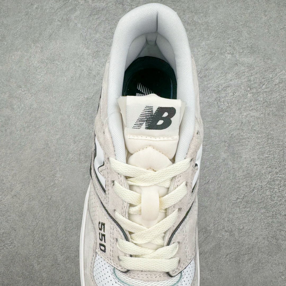 图片[5]-零售💰240 NB新百伦New Balance BB550系列经典复古低帮休闲运动篮球板鞋550 其实发迹于1989 年 是品牌历史中一款十分小众的篮球鞋履 低筒的鞋身搭配上皮革的设定让其鞋型在现今看来相当复古 同时搭配上Aimé Leon Dore刻画的四款配色 都让这款低调鞋款冲上炒价热搜 也因此让更多鞋迷知悉这款NB 鞋履 相比NB 550 来说 Louis Vuitton 所发表的LV Trainer 运动鞋就是知名度较高的一款球鞋了 由品牌男装创意总监Virgil Abloh 利用复古篮球鞋作为灵感刻画而成 搭配上LV 高质感皮革的陪衬成为当今精品时尚球鞋的代表作品 仔细一看New Balance 550 与Louis Vuitton LV Trainer 都以「篮球鞋」为蓝图 复古鞋貌的特色氛围也极其相似 尺码：36 37 37.5 38 38.5 39 40 40.5 41.5 42 42.5 43 44 45 编码：Mby2936040-运动鞋