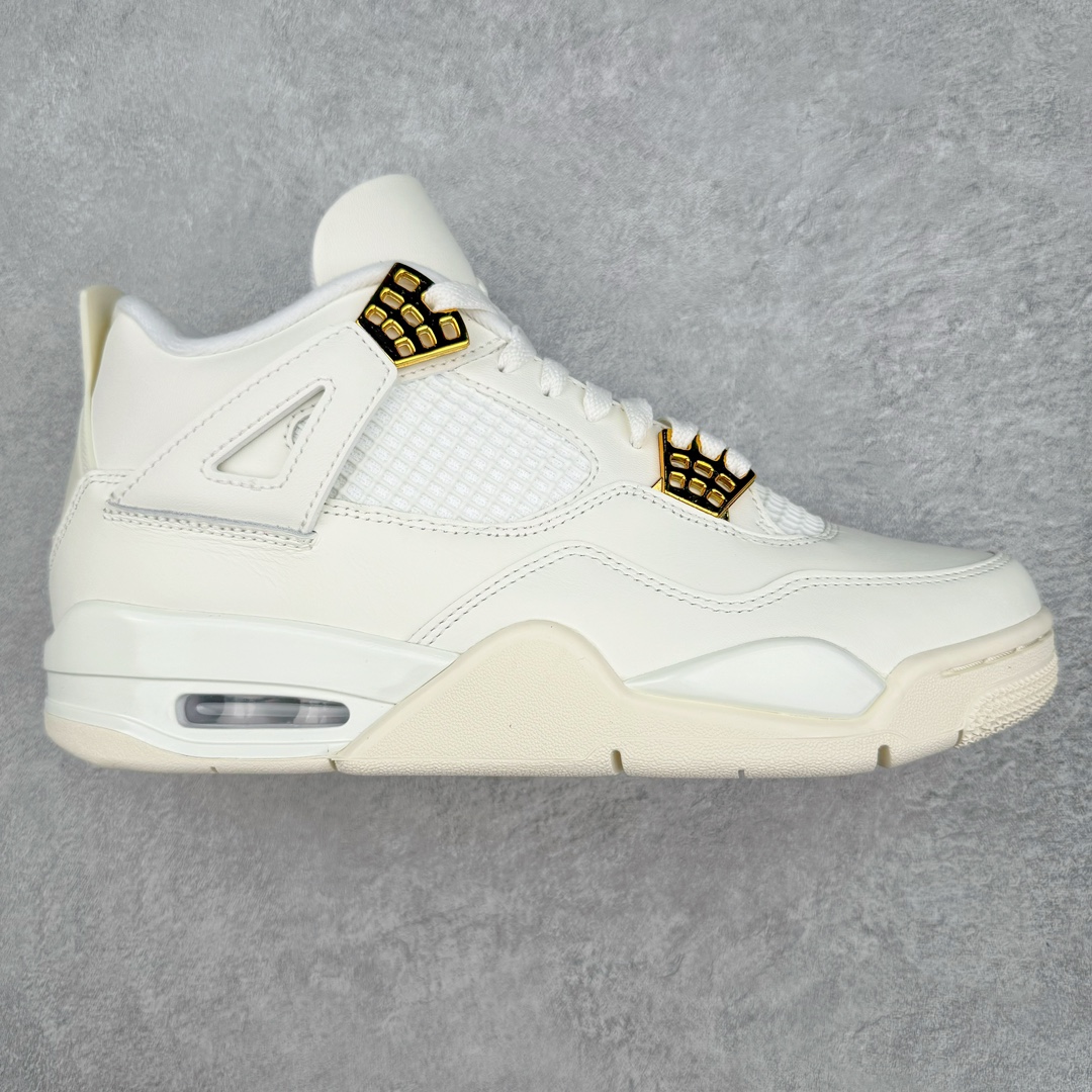 #DT/R1纯原 Air Jordan AJ4 Retro 盐白金属扣 AQ9129-170 原鞋开发原楦原纸板同源开发 完美呈现乔4的版型 内侧正确双色网格 还原细节 原厂皮料 正确气垫颜色 正确网格工艺 正确拉帮工艺 全鞋原装材料制作 原档案原模具打造 支持全方位与正品对比 尺码:40 40.5 41 42 42.5 43 44 44.5 45 46 47.5 48.5-选品中心