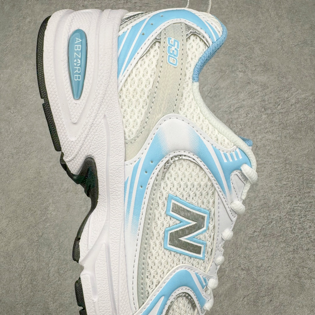 图片[6]-零售💰240 ＃纯原 新百伦NB New Balance MR530 全套原楦原纸板原厂数据开发 原厂网纱 原装进口皮料正确卡色 正确中底拉帮中底网布细节 冲裁组合 匠心打造 耗时两个月开发完成 工艺极其复杂难度可想而知 新开独立私模大底 全网唯一正确做旧组合大底 高端零售专供产物 尺码：36 37 37.5 38 38.5 39.5 40 40.5 41.5 42 42.5 43 44 44.5 编码：Dby2936040-运动鞋