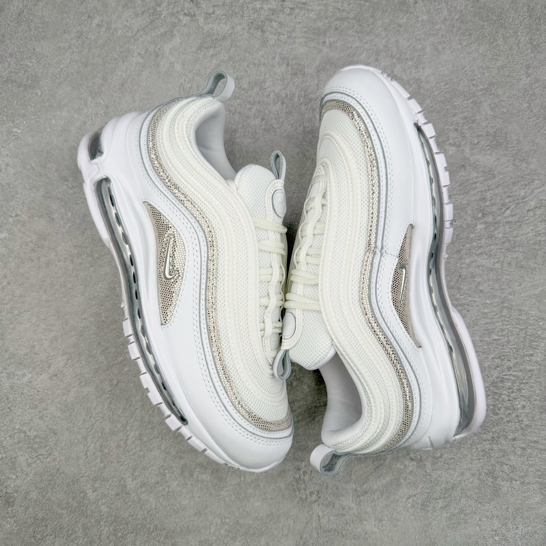 图片[3]-零售💰290 NK Air Max 97 OG 白银 FQ8889-100 原装批次子弹 拆解原鞋开发 打造全市场最强版本子弹 这里只对比原鞋原厂TPU反光材料 市场首家原模原气垫 拒绝套用公底原档案Swoosh电绣 卡色匹配原版 SIZE：36 36.5 37.5 38 38.5 39 40 40.5 41 42 42.5 43 44 44.5 45 编码：Mby2936090-运动鞋