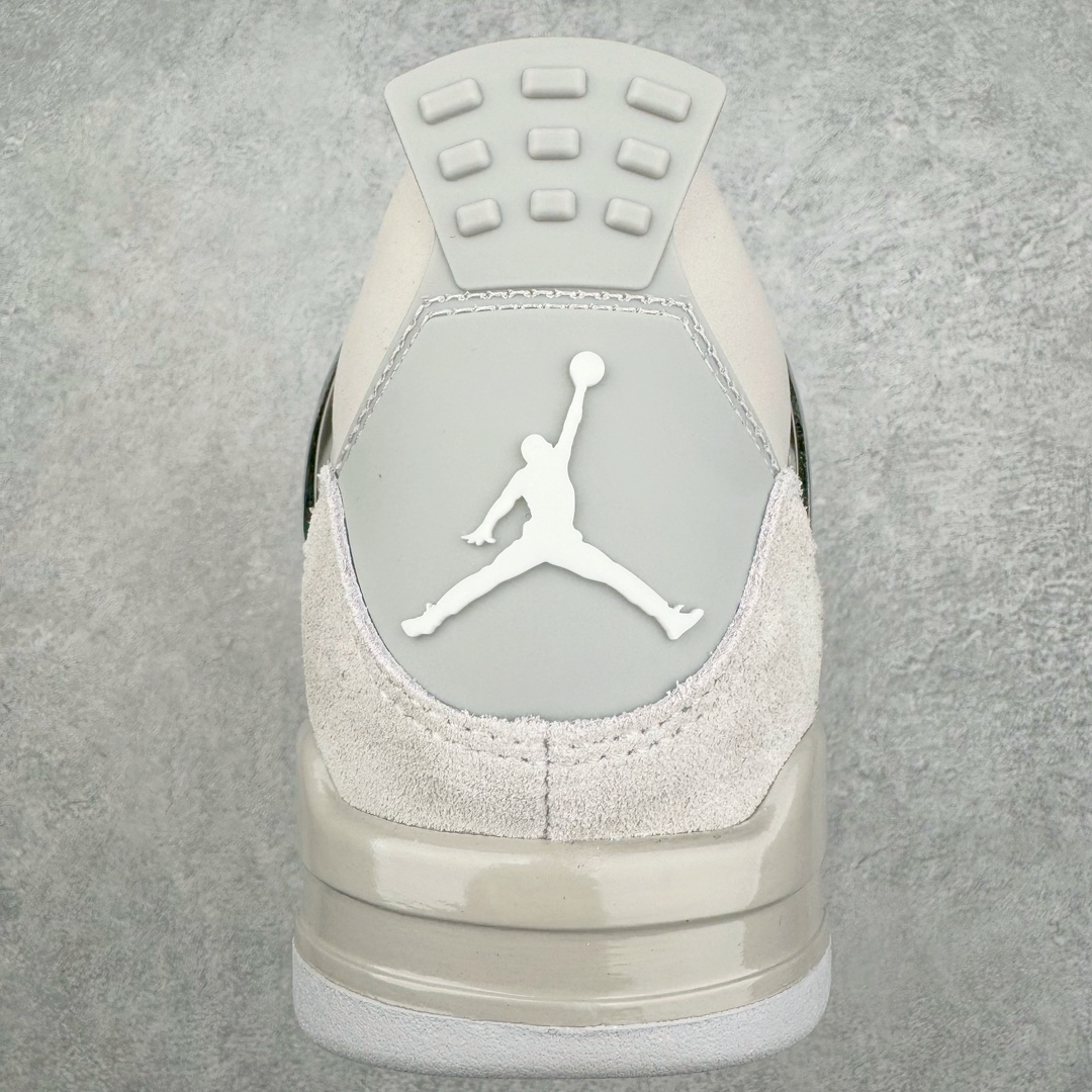 图片[8]-零售💰390 ＃K版纯原 Air Jordan AJ4 Retro 电镀银 AQ9129-001 全新升级改良 原鞋原楦原纸板同源开发 完美呈现乔4的版型 内侧正确双色网格 还原细节 原厂皮料 正确气垫颜色 正确网格工艺 正确拉帮工艺 全鞋原装材料制作 原档案原模具打造 支持全方位与正品对比 尺码：40 40.5 41 42 42.5 43 44 44.5 45 46 47.5 编码：Aby3936090-运动鞋