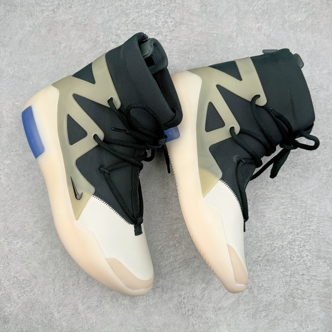 图片[3]-零售💰450 ＃KX纯原 Fear of God x NK Air Fear of God 1 FOG联名高街复古篮球鞋 黑白灰 AR4237-902 全新外贸特供私人订单 重金购入原鞋 全套原档案原纸板开发 鞋面采用原厂材质 搭配原装网面 百万原厂磨具开模 进口TPU框架设计 中底搭载 双层 Zoom Air 气垫科技 缓震脚感舒适度 完美匹配球王战靴 同步官方包装配件 附赠原装高端鞋袋 每只鞋和配件拥有一个液态银独立包装 从鞋型到材质到细节到配件 一切遵循公司货原鞋标准打造 完全原汁原味呈现 鞋码：42 43 44 44.5 45 编码：by4936050-运动鞋