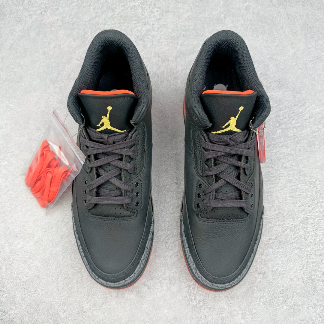 图片[2]-零售💰480 ＃Lw纯原 J Balvin x Air Jordan AJ3 联名黑红 彩虹渐变 FN0344-001 圈内最强三代系列 匠心打造 开发时长超过半年 目前可过各类鉴定或无法鉴定 裸鞋随便操作 全套原纸板楦头开发 原厂大底磨具加持立体防滑纹理 原装可视Air Sole气垫 原汁原味最完美的三代版型 唯一正确鞋头趴度弧度高度鞋身腰线 原厂TPU彩虹扎染后跟饰片 正确内里反口里网布 皮料菱角分明不变形无多余毛边 广东原厂zp同批次手工大底描漆拉丝 市场唯一原厂鞋扣模具 原厂织唛标 原厂飞人电绣工艺 尾指中部跳三针 独家绑鞋带手法 印刷中底布 四线拉帮 米色美纹纸贴合固定 进口港宝加持 后跟自然饱满 全鞋荧光划线卡点 追求极致完美 每一双都是工艺品 多重QC质检 超越公司货的品控标准 实实在在的免检产品 SIZE：36 36.5 37.5 38 38.5 39 40 40.5 41 42 42.5 43 44 44.5 45 45.5 46 47.5 48.5 编码：by4936080-运动鞋