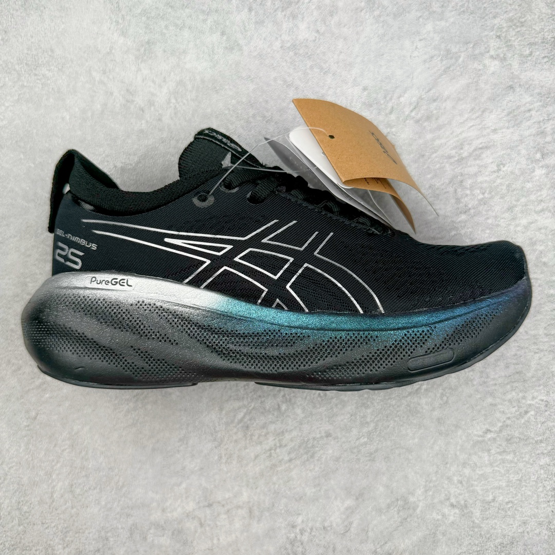 图片[7]-零售💰230 ASICS GEL-Cumulus 25 亚瑟士缓震透气跑鞋 全新升级的25代相较前代拥有了更强的缓震性能和舒适度 中底内置的GEL缓震胶升级为亚瑟士新技术PureGEL缓震胶 后者具备更强的缓震性能和更软、更轻的脚感 中底材料由FF Blast升级为FF Blast Plus泡棉 并采用全掌型配置 后者重量更轻 缓震更强 可为跑者提供更具能量感的缓震性和更轻盈的脚感 轻量的工程网眼鞋面设计 具备良好的舒适性、贴合性和透气性 鞋底是AHAR耐磨橡胶大底 后跟还配有耐磨性更强的AHAR橡胶材质 轻量耐磨 抓地力强 尺码：36 37 37.5 38 39 40.5 41.5 42 42.5 43.5 44 44.5 45 编码：Bby2936030-运动鞋