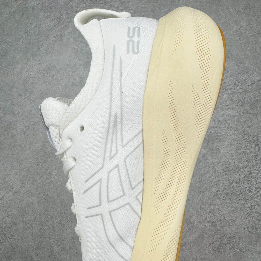 图片[7]-零售💰230 ASICS GEL-Cumulus 25 亚瑟士缓震透气跑鞋 全新升级的25代相较前代拥有了更强的缓震性能和舒适度 中底内置的GEL缓震胶升级为亚瑟士新技术PureGEL缓震胶 后者具备更强的缓震性能和更软、更轻的脚感 中底材料由FF Blast升级为FF Blast Plus泡棉 并采用全掌型配置 后者重量更轻 缓震更强 可为跑者提供更具能量感的缓震性和更轻盈的脚感 轻量的工程网眼鞋面设计 具备良好的舒适性、贴合性和透气性 鞋底是AHAR耐磨橡胶大底 后跟还配有耐磨性更强的AHAR橡胶材质 轻量耐磨 抓地力强 尺码：36 37 37.5 38 39 40.5 41.5 42 42.5 43.5 44 44.5 45 编码：Bby2936030-运动鞋