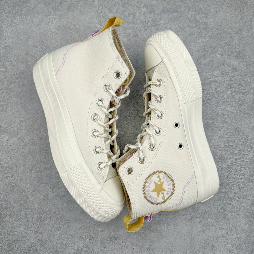 图片[3]-零售💰210 Converse Chuck All Star nLift Platform Utility 白色 n高帮休闲百搭透气帆布鞋 货号：A08767C 尺码：35 36 36.5 37 37.5 38 39 39.5 40 41 41.5 42 42.5 43 44 编码：by2936010-运动鞋