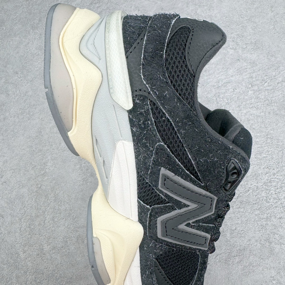 图片[6]-零售💰280 New Balance NB9060 复古运动鞋 新百伦又带来了新鞋型 并且是与芝加哥街头品牌 Joe Freshgoods 的联名款 鞋身主体采用了类似 990 系列的设计风格 与传统复古慢跑鞋区别不大 最大的变化就是鞋底部分 在传统设计的中底外层 增加了多个分区的模块 圆润的线条设计与我们熟悉的 New Balance 风格截然不同 但与同样充满弧形线条的鞋面搭配 看起来毫无违和感 尺码：36-45 编码：Fby2936080-运动鞋