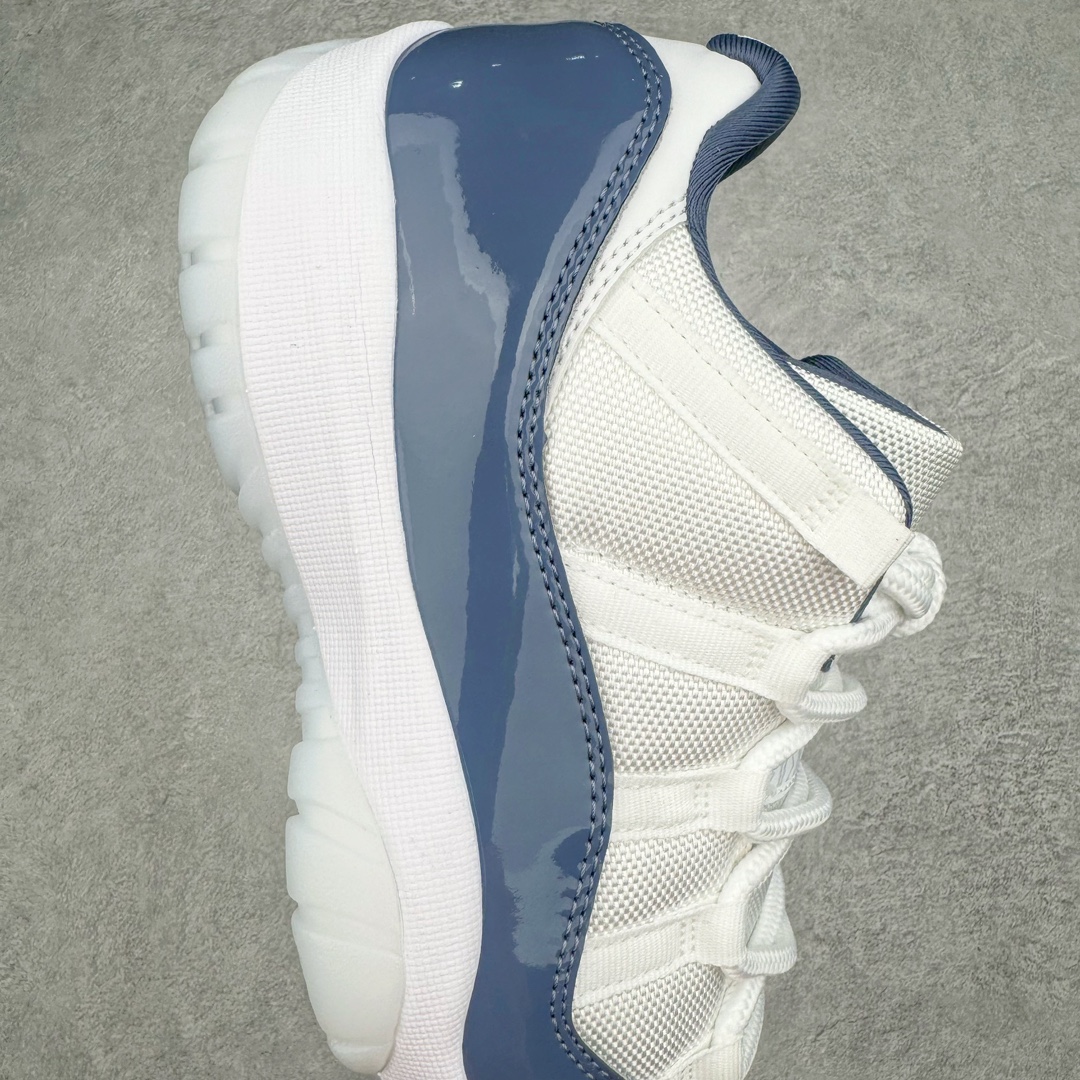 图片[6]-零售💰330 ＃KZ神版 Air Jordan AJ11 Low WMNS \”Diffused Blue\” 低帮 海军蓝 FV5104-104 市场中端王者 耗时半年巨作 全套原纸板楦头开发 确保原汁原味 完美呈现11代版型 此版本只针对中端市场 皮料材质有所更替 其他数据细节工艺流程均保持一致绝不口嗨 细节品控鞋型随意秒杀市面3XX 原楦原档案数据开模打造 原厂中底拉帮钢印 原厂进口漆皮 防冻不开裂 原装鞋撑 水晶大底正确色度色泽 原楦原数据刺绣 原厂车缝走线及对位 毫厘不差 飞人logo采用原数据电脑刺绣 原装正品碳纤维真实碳板 增强抗扭 原内标 原盒标 正确官方原盒 防氧化水晶外底 原厂配套全掌solo气垫 进口港宝加持 后跟自然饱满 全鞋荧光划线卡点 追求极致完美 每一双都是工艺品 多重QC质检 超越公司货的品控标准 实实在在的免检产品 SIZE：36 36.5 37.5 38 38.5 39 40 40.5 41 42 42.5 43 44 44.5 45 46 47.5 编码：by3936030-运动鞋