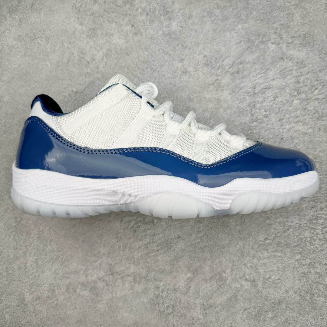 零售💰330 ＃KZ神版 Air Jordan AJ11 Low WMNS \”Diffused Blue\” 低帮 海军蓝 FV5104-104 市场中端王者 耗时半年巨作 全套原纸板楦头开发 确保原汁原味 完美呈现11代版型 此版本只针对中端市场 皮料材质有所更替 其他数据细节工艺流程均保持一致绝不口嗨 细节品控鞋型随意秒杀市面3XX 原楦原档案数据开模打造 原厂中底拉帮钢印 原厂进口漆皮 防冻不开裂 原装鞋撑 水晶大底正确色度色泽 原楦原数据刺绣 原厂车缝走线及对位 毫厘不差 飞人logo采用原数据电脑刺绣 原装正品碳纤维真实碳板 增强抗扭 原内标 原盒标 正确官方原盒 防氧化水晶外底 原厂配套全掌solo气垫 进口港宝加持 后跟自然饱满 全鞋荧光划线卡点 追求极致完美 每一双都是工艺品 多重QC质检 超越公司货的品控标准 实实在在的免检产品 SIZE：36 36.5 37.5 38 38.5 39 40 40.5 41 42 42.5 43 44 44.5 45 46 47.5 编码：by3936030-运动鞋