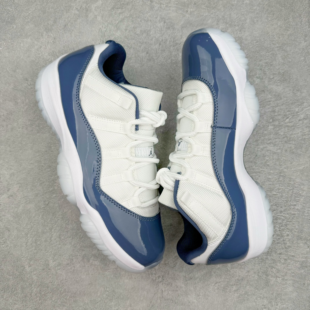 图片[3]-零售💰330 ＃KZ神版 Air Jordan AJ11 Low WMNS \”Diffused Blue\” 低帮 海军蓝 FV5104-104 市场中端王者 耗时半年巨作 全套原纸板楦头开发 确保原汁原味 完美呈现11代版型 此版本只针对中端市场 皮料材质有所更替 其他数据细节工艺流程均保持一致绝不口嗨 细节品控鞋型随意秒杀市面3XX 原楦原档案数据开模打造 原厂中底拉帮钢印 原厂进口漆皮 防冻不开裂 原装鞋撑 水晶大底正确色度色泽 原楦原数据刺绣 原厂车缝走线及对位 毫厘不差 飞人logo采用原数据电脑刺绣 原装正品碳纤维真实碳板 增强抗扭 原内标 原盒标 正确官方原盒 防氧化水晶外底 原厂配套全掌solo气垫 进口港宝加持 后跟自然饱满 全鞋荧光划线卡点 追求极致完美 每一双都是工艺品 多重QC质检 超越公司货的品控标准 实实在在的免检产品 SIZE：36 36.5 37.5 38 38.5 39 40 40.5 41 42 42.5 43 44 44.5 45 46 47.5 编码：by3936030-运动鞋