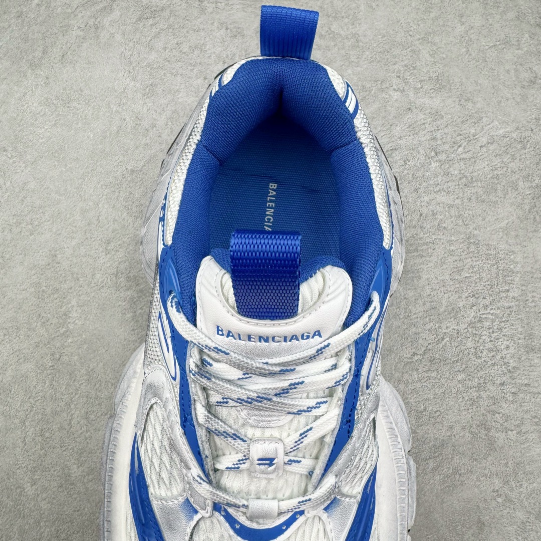 图片[5]-零售💰390 ＃YS BALENCIAGA 10XL Sneakers 巴黎世家网布系带低帮走秀复古老爹鞋 展现品牌对于新潮事物的热情 这款鞋子拥有巨大尺寸和醒目设计 符合当下”老爹鞋”的趋势 鞋子采用银灰配色 营造出低调而不失华丽的效果 10XL的尺码使它成为市场中最显眼的存在 适合追求个性化的人群 Balenciaga始终站在时尚前沿 此次发布的产品再次体现了他们的创新能力 尺码：35 36 37 38 39 40 41 42 43 44 45 46 编码：yby3936090-运动鞋