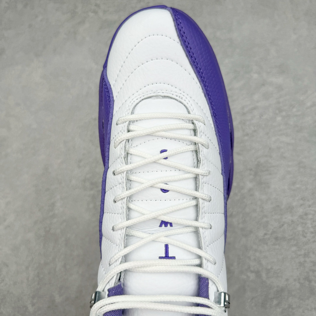 图片[4]-零售💰320 ＃JH外贸版 Air Jordan AJ12 Retro 白紫 货号：CT8013-150 原楦原纸板开发 原汁原味12代鞋型 进口头层皮料 用料绝不含糊 原盒原配 平台外单特供 极限压缩成本 最直接的单价 独家供应开发至49码 SIZE：40 40.5 41 42 42.5 43 44 44.5 45 45.5 46 47.5 48 49 编码：Xby3936020-运动鞋