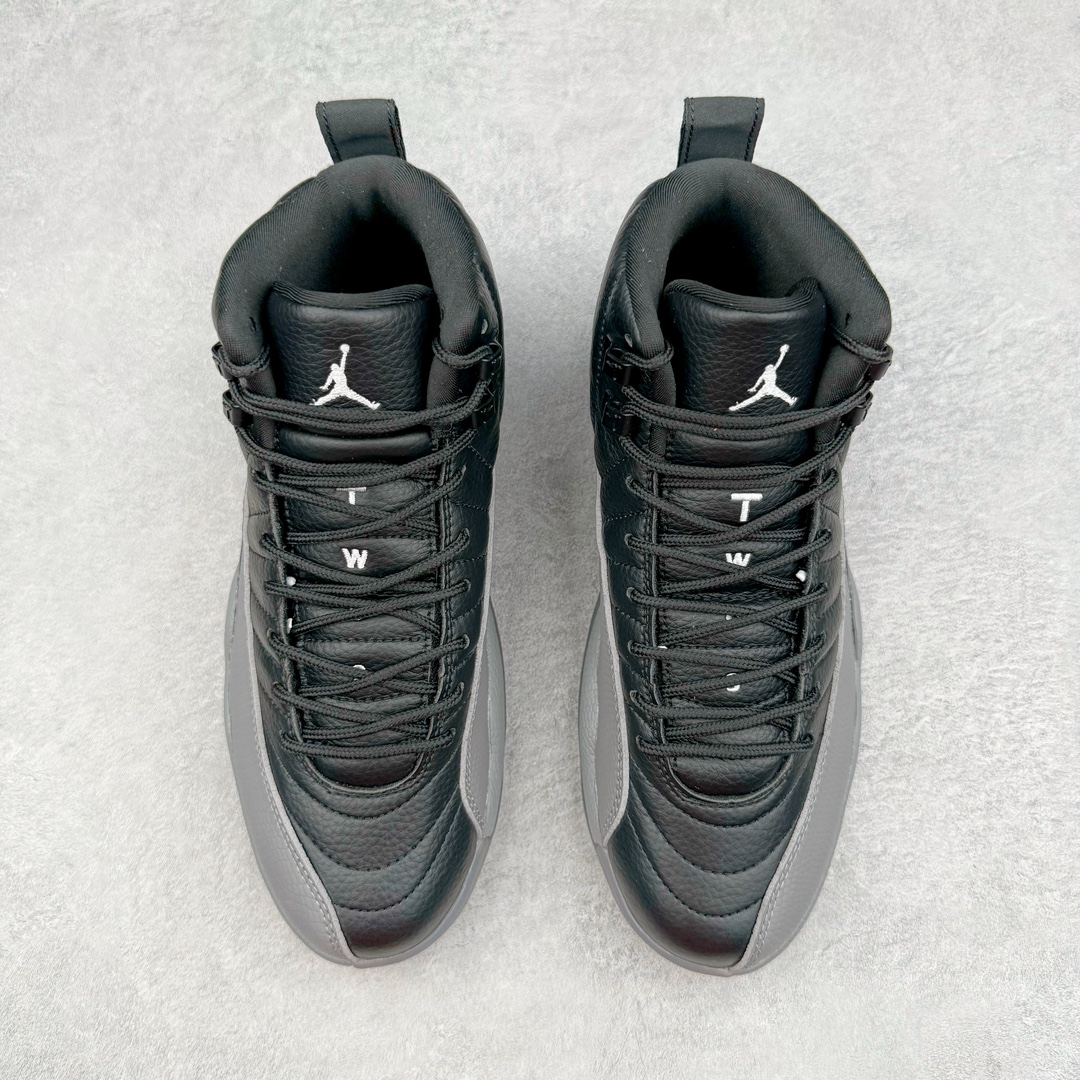 图片[2]-零售💰320 ＃JH外贸版 Air Jordan AJ12 Retro 黑灰 货号：CT8013-019 原楦原纸板开发 原汁原味12代鞋型 进口头层皮料 用料绝不含糊 原盒原配 平台外单特供 极限压缩成本 最直接的单价 独家供应开发至49码 SIZE：40 40.5 41 42 42.5 43 44 44.5 45 45.5 46 47.5 48 49 编码：Xby3936020-运动鞋