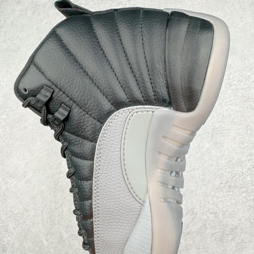 图片[7]-零售💰320 ＃JH外贸版 Air Jordan AJ12 Retro 黑灰 货号：CT8013-019 原楦原纸板开发 原汁原味12代鞋型 进口头层皮料 用料绝不含糊 原盒原配 平台外单特供 极限压缩成本 最直接的单价 独家供应开发至49码 SIZE：40 40.5 41 42 42.5 43 44 44.5 45 45.5 46 47.5 48 49 编码：Xby3936020-运动鞋