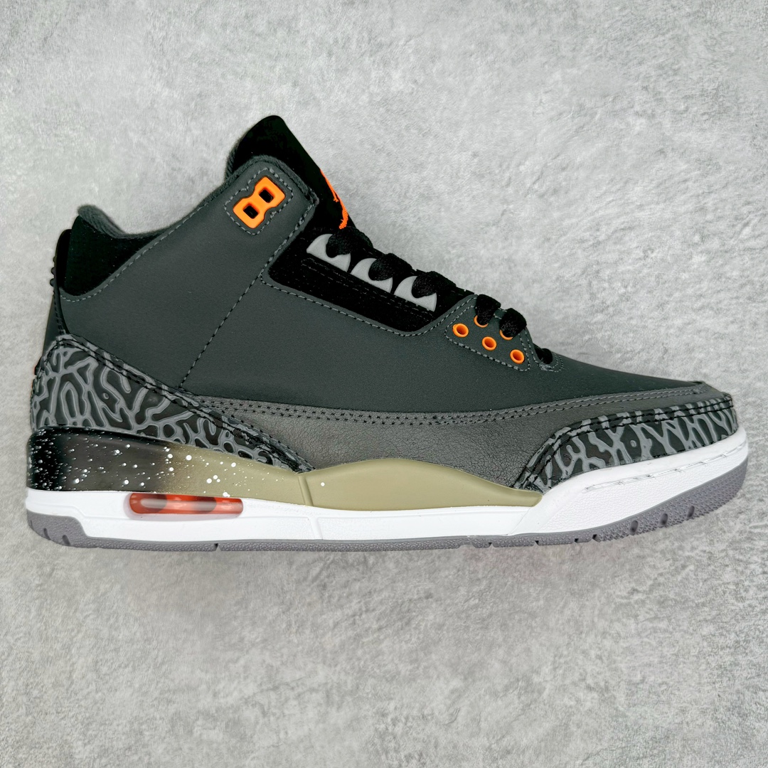 零售💰200 ＃FQ福利特价‼Air Jordan AJ3 系列 口碑大厂出品 原纸板楦头开发 定制优质皮料 完美鞋型匹配公司货 正确TPU鞋舌锁扣 最新原厂底模 大底卡色咬花完美 鞋柜必备鞋款 终端现货供应 尺码：36 36.5 37.5 38 38.5 39 40 40.5 41 42 42.5 43 44 44.5 45 46 47.5 编码：yby2936000-运动鞋