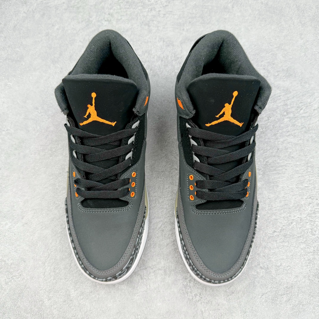 图片[2]-零售💰200 ＃FQ福利特价‼Air Jordan AJ3 系列 口碑大厂出品 原纸板楦头开发 定制优质皮料 完美鞋型匹配公司货 正确TPU鞋舌锁扣 最新原厂底模 大底卡色咬花完美 鞋柜必备鞋款 终端现货供应 尺码：36 36.5 37.5 38 38.5 39 40 40.5 41 42 42.5 43 44 44.5 45 46 47.5 编码：yby2936000-运动鞋