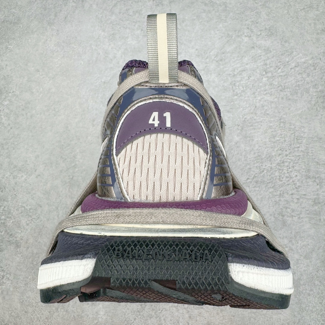 图片[8]-＃纯原 BALENCIAGA 3XL Sneakers 巴黎世家十代网布系带低帮走秀复古老爹鞋 全套原纸板楦头开发 最原汁原味的灵魂版型 全鞋荧光划线卡点 胶水把控整洁度追求极致完美 每一双都是工艺品 多重QC质检 超越公司货的品控标准 实实在在的免检产品 原盒原配 正确字体电绣 粗细、位置、大小正确 侧边TPU 透气孔匹配意产原版 正确分离大底 TPU软底 原版一致大底LOGO 立体感十足 原厂皮料水洗做旧 采购原厂网纱 不含皮革 网布材料和聚氨酯 磨损效果 鞋头边缘和后帮 Balenciaga 徽标 鞋面和后跟凸印尺码 鞋舌 3XL 橡胶品牌标识和反光细节 鞋帮拉袢和鞋舌拉祥 配反光细节 备用鞋带在鞋履前侧 可在穿着前取下 便于不同造型搭配 偏大一码 尺码：35 36 37 38 39 40 41 42 43 44 45 46-选品中心