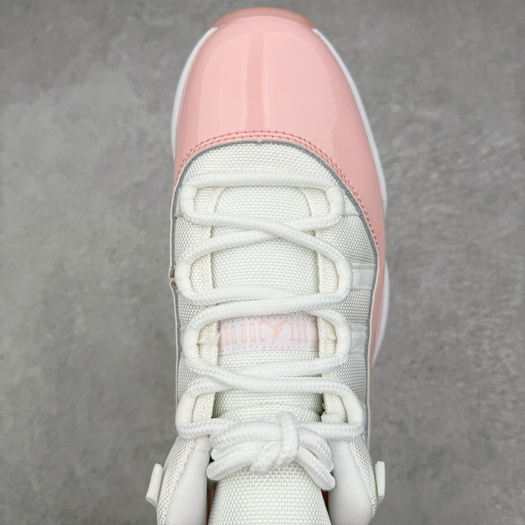 图片[4]-零售💰330 ＃KZ神版 Air Jordan AJ11 Low WMNS \”Legend Pink\” 低帮 白粉 AH7680-160 市场中端王者 耗时半年巨作 全套原纸板楦头开发 确保原汁原味 完美呈现11代版型 此版本只针对中端市场 皮料材质有所更替 其他数据细节工艺流程均保持一致绝不口嗨 细节品控鞋型随意秒杀市面3XX 原楦原档案数据开模打造 原厂中底拉帮钢印 原厂进口漆皮 防冻不开裂 原装鞋撑 水晶大底正确色度色泽 原楦原数据刺绣 原厂车缝走线及对位 毫厘不差 飞人logo采用原数据电脑刺绣 原装正品碳纤维真实碳板 增强抗扭 原内标 原盒标 正确官方原盒 防氧化水晶外底 原厂配套全掌solo气垫 进口港宝加持 后跟自然饱满 全鞋荧光划线卡点 追求极致完美 每一双都是工艺品 多重QC质检 超越公司货的品控标准 实实在在的免检产品 SIZE：36 36.5 37.5 38 38.5 39 40 40.5 41 42 42.5 43 44 44.5 45 46 47.5 编码：by3936030-运动鞋