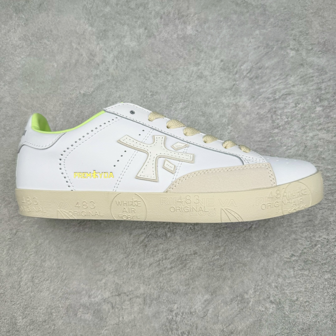 图片[5]-Premiata Timeless Trainers 低帮百搭休闲板鞋 意大利高奢鞋履品牌·普瑞米亚达 PREMIATA依据国际高标准 使用意大利面料和精致皮革制造运动鞋 根据不同的型号 采用世界各地优质技术供应商提供的鞋底 PREMIATA致力于将传统制鞋方法 以及高科技研发成果融入鞋履设计中 这个创立于1885年的制鞋品牌 通过对历史进行现代演绎 以极度热忱和无限创意打造出一款款鞋履作品 是顶级意大利手工艺代表 尺码：38/46-选品中心