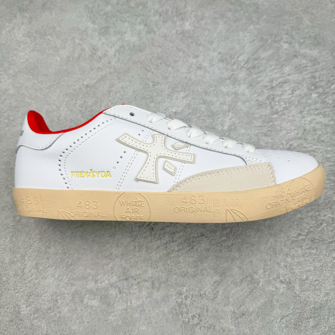 图片[9]-Premiata Timeless Trainers 低帮百搭休闲板鞋 意大利高奢鞋履品牌·普瑞米亚达 PREMIATA依据国际高标准 使用意大利面料和精致皮革制造运动鞋 根据不同的型号 采用世界各地优质技术供应商提供的鞋底 PREMIATA致力于将传统制鞋方法 以及高科技研发成果融入鞋履设计中 这个创立于1885年的制鞋品牌 通过对历史进行现代演绎 以极度热忱和无限创意打造出一款款鞋履作品 是顶级意大利手工艺代表 尺码：38/46-选品中心