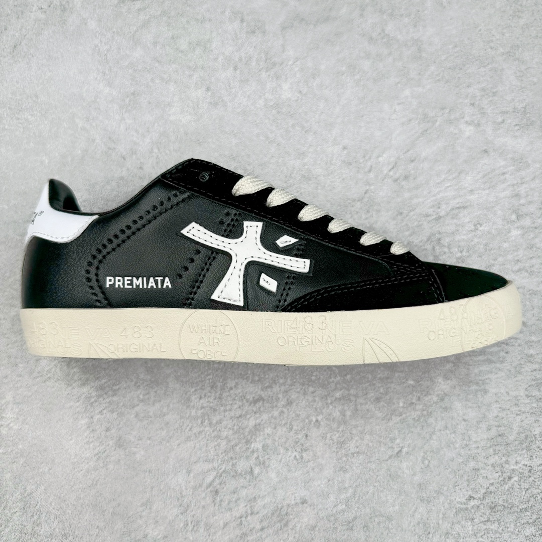 图片[3]-Premiata Timeless Trainers 低帮百搭休闲板鞋 意大利高奢鞋履品牌·普瑞米亚达 PREMIATA依据国际高标准 使用意大利面料和精致皮革制造运动鞋 根据不同的型号 采用世界各地优质技术供应商提供的鞋底 PREMIATA致力于将传统制鞋方法 以及高科技研发成果融入鞋履设计中 这个创立于1885年的制鞋品牌 通过对历史进行现代演绎 以极度热忱和无限创意打造出一款款鞋履作品 是顶级意大利手工艺代表 尺码：38/46-选品中心