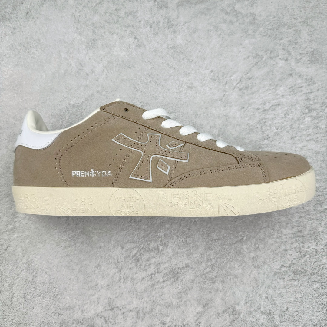 图片[6]-Premiata Timeless Trainers 低帮百搭休闲板鞋 意大利高奢鞋履品牌·普瑞米亚达 PREMIATA依据国际高标准 使用意大利面料和精致皮革制造运动鞋 根据不同的型号 采用世界各地优质技术供应商提供的鞋底 PREMIATA致力于将传统制鞋方法 以及高科技研发成果融入鞋履设计中 这个创立于1885年的制鞋品牌 通过对历史进行现代演绎 以极度热忱和无限创意打造出一款款鞋履作品 是顶级意大利手工艺代表 尺码：38/46-选品中心