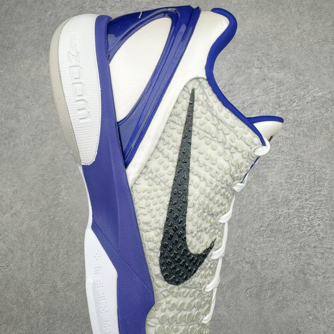 图片[6]-＃S2纯原 NK Zoom Kobe 6 Protro 科比六代 白紫 429659-100 原楦纸板开发 鞋身流线型、后跟塑形 区分土肥圆 Zoom Turbo气垫 后掌EVA缓震 实战配置直接拉满 原档数据3D打印 鞋面蛇鳞一颗一粒匹配原版 全身鞋材卡料色独家定制 唯一正确喷漆SWOOSH NK专利Flyknit飞线科技 给予鞋身足够抗扭矩力 真实底模最大47.5 实战利器 专供海外市场 尺码：40 40.5 41 42 42.5 43 44 44.5 45 46 47.5 48.5 （脚宽、脚胖 建议买大半码）-选品中心