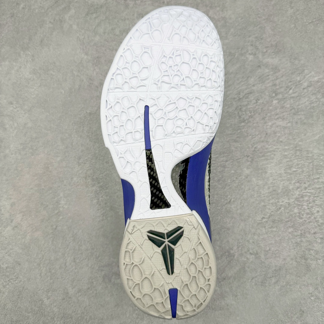 图片[9]-＃S2纯原 NK Zoom Kobe 6 Protro 科比六代 白紫 429659-100 原楦纸板开发 鞋身流线型、后跟塑形 区分土肥圆 Zoom Turbo气垫 后掌EVA缓震 实战配置直接拉满 原档数据3D打印 鞋面蛇鳞一颗一粒匹配原版 全身鞋材卡料色独家定制 唯一正确喷漆SWOOSH NK专利Flyknit飞线科技 给予鞋身足够抗扭矩力 真实底模最大47.5 实战利器 专供海外市场 尺码：40 40.5 41 42 42.5 43 44 44.5 45 46 47.5 48.5 （脚宽、脚胖 建议买大半码）-选品中心