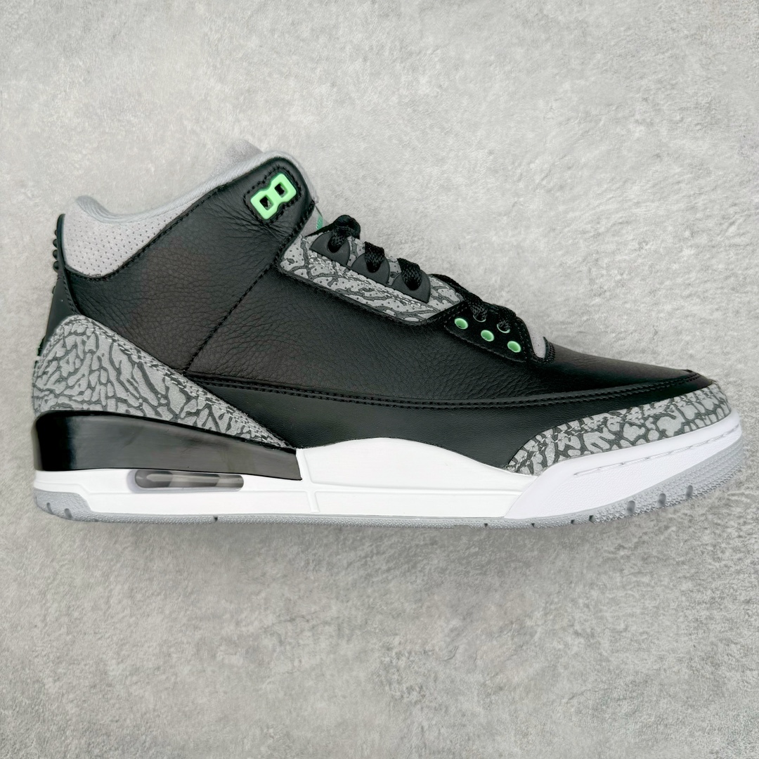 ＃DF纯原 Air Jordan AJ3 Retro 黑蒂芙尼绿 CT8532-031 圈内最强三代系列 匠心打造 开发时长超过半年 目前可过各类鉴定或无法鉴定 裸鞋随便操作 全套原纸板楦头开发 原厂大底磨具加持立体防滑纹理 原装可视Air Sole气垫 原汁原味最完美的三代版型 唯一正确鞋头趴度弧度高度鞋身腰线 原厂TPU彩虹扎染后跟饰片 正确内里反口里网布 皮料菱角分明不变形无多余毛边 广东原厂zp同批次手工大底描漆拉丝 市场唯一原厂鞋扣模具 原厂织唛标 原厂飞人电绣工艺 尾指中部跳三针 独家绑鞋带手法 印刷中底布 四线拉帮 米色美纹纸贴合固定 进口港宝加持 后跟自然饱满 全鞋荧光划线卡点 追求极致完美 每一双都是工艺品 多重QC质检 超越公司货的品控标准 实实在在的免检产品 尺码：40 40.5 41 42 42.5 43 44 44.5 45 45.5 46 47.5 48.5-选品中心