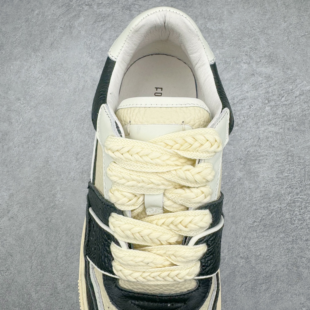 图片[5]-FOOT INDUSTRY Basketball 90s Sneakers 足下工业系列粗麻绳鞋带情侣经典复古低帮百搭休闲运动篮球板鞋 配置精致礼盒装 原楦型原数据纸板开发 采用原装荔枝纹头层牛皮鞋面材质 柔顺毛巾布料贴合缓震EVA乳胶鞋垫 鞋底内侧嵌入树膏真皮,贴敷耐磨增高效果橡胶大底❗️ 尺码：36 37 38 39 40 41 42 43 44 45-选品中心