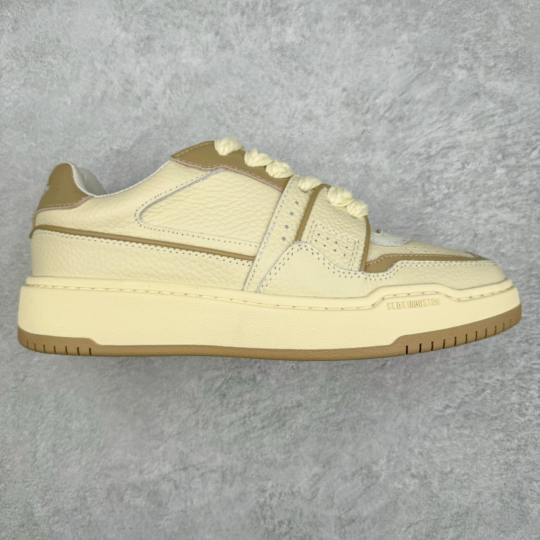 FOOT INDUSTRY Basketball 90s Sneakers 足下工业系列粗麻绳鞋带情侣经典复古低帮百搭休闲运动篮球板鞋 配置精致礼盒装 原楦型原数据纸板开发 采用原装荔枝纹头层牛皮鞋面材质 柔顺毛巾布料贴合缓震EVA乳胶鞋垫 鞋底内侧嵌入树膏真皮,贴敷耐磨增高效果橡胶大底❗️ 尺码：36 37 38 39 40 41 42 43 44 45-选品中心