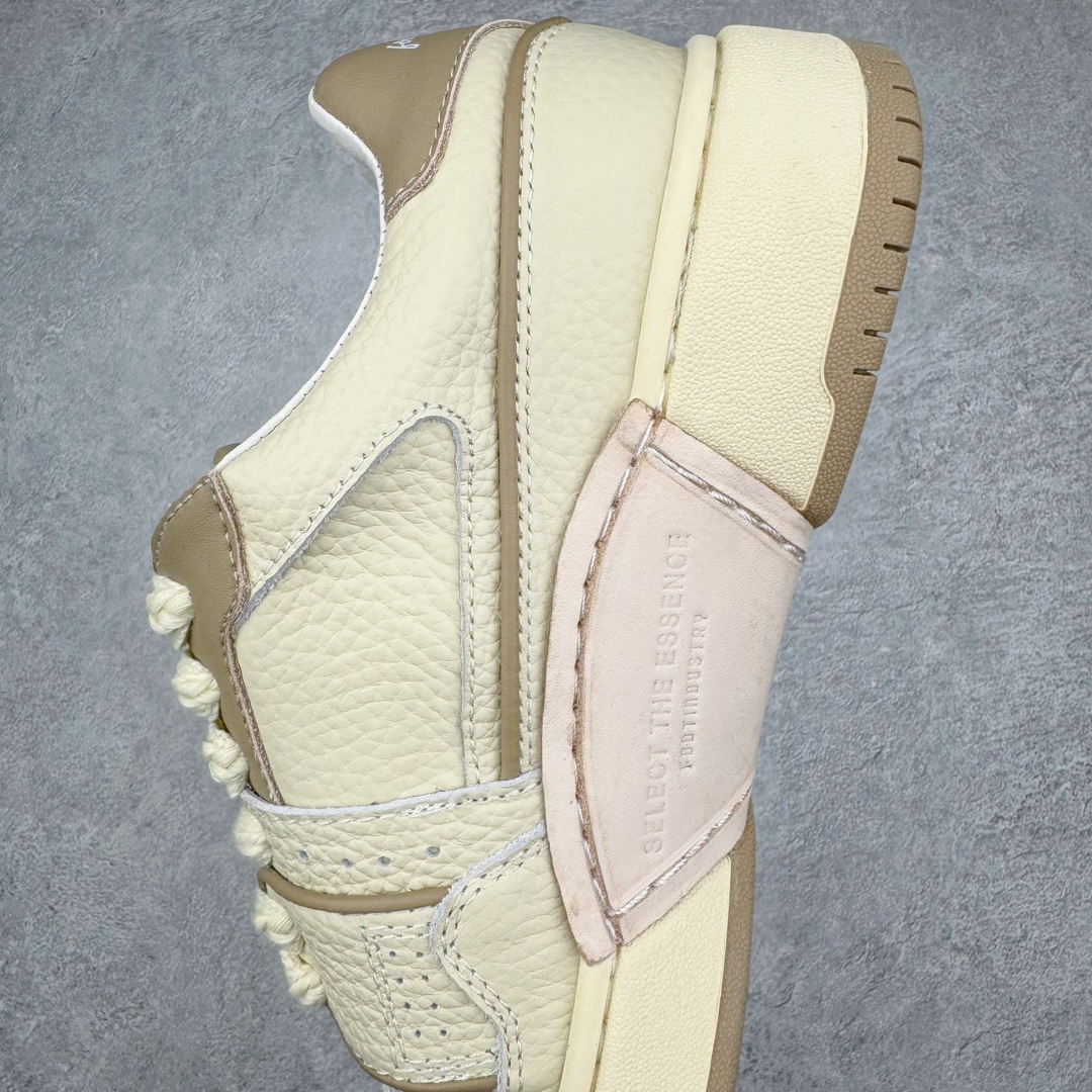 图片[7]-FOOT INDUSTRY Basketball 90s Sneakers 足下工业系列粗麻绳鞋带情侣经典复古低帮百搭休闲运动篮球板鞋 配置精致礼盒装 原楦型原数据纸板开发 采用原装荔枝纹头层牛皮鞋面材质 柔顺毛巾布料贴合缓震EVA乳胶鞋垫 鞋底内侧嵌入树膏真皮,贴敷耐磨增高效果橡胶大底❗️ 尺码：36 37 38 39 40 41 42 43 44 45-选品中心