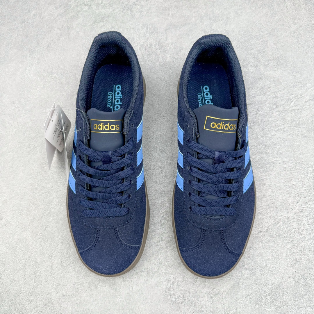 图片[2]-＃福利特价 AD Neo VL Court Lifestyle 2.0 学院生活方式系列低德训风休闲运动板鞋 NEO生活城市系列 #男女鞋半码制#采用环保纤维革组合翻毛皮鞋面材质#内嵌EVA透气吸汗鞋垫#缜密拉帮中底布#外置耐磨标准橡胶大底 尺码：36 36⅔ 37⅓ 38 38⅔ 39⅓ 40 40⅔ 41⅓ 42 42⅔ 43⅓ 44 44⅔ 45-选品中心