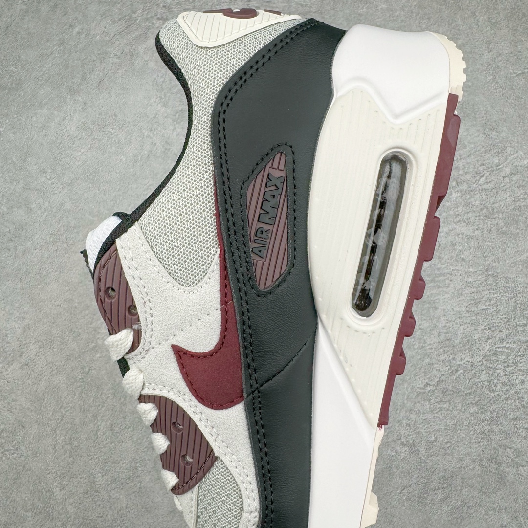 图片[7]-＃MX版 NK Air MAX 90 气垫复古减震跑步鞋 DQ4071-004 经典重温 独家陆续补货 外单专供大厂出品 品质稳定 一百余色 终端操作 Air Max 90于1990年推出 来自Air Max系列 在Air Max 1的基础上改进而得 增加了气垫面积 外型上也更为流线 最特別的就是加入了菱纹塑胶嵌板 为Air Max 90增添了许多潮流气息 皮革鞋面 造就出色耐穿性和支撑力 Max Air缓震配置搭配泡棉中底 令Air Max 90轻盈而舒适 华夫格橡胶外底 铸就Air Max 90非凡的抓地力 而Air Max 90不仅是一双跑鞋 它成功跨越了时间的演进 成为了球鞋文化与潮流圈中最熟为人知的鞋款之一 尺码：36 36.5 37.5 38 38.5 39 40 40.5 41 42 42.5 43 44 44.5 45-选品中心