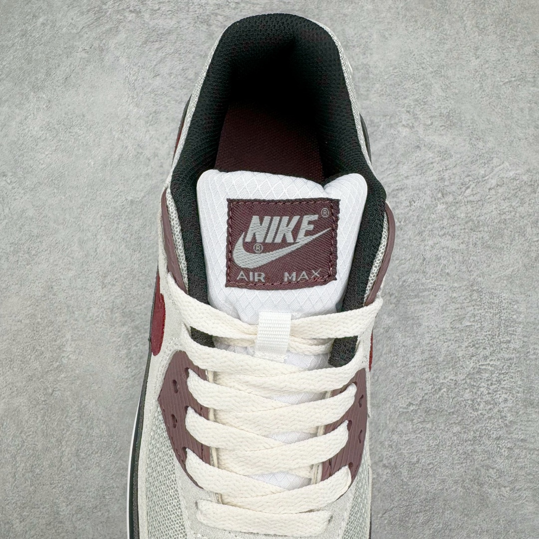 图片[5]-＃MX版 NK Air MAX 90 气垫复古减震跑步鞋 DQ4071-004 经典重温 独家陆续补货 外单专供大厂出品 品质稳定 一百余色 终端操作 Air Max 90于1990年推出 来自Air Max系列 在Air Max 1的基础上改进而得 增加了气垫面积 外型上也更为流线 最特別的就是加入了菱纹塑胶嵌板 为Air Max 90增添了许多潮流气息 皮革鞋面 造就出色耐穿性和支撑力 Max Air缓震配置搭配泡棉中底 令Air Max 90轻盈而舒适 华夫格橡胶外底 铸就Air Max 90非凡的抓地力 而Air Max 90不仅是一双跑鞋 它成功跨越了时间的演进 成为了球鞋文化与潮流圈中最熟为人知的鞋款之一 尺码：36 36.5 37.5 38 38.5 39 40 40.5 41 42 42.5 43 44 44.5 45-选品中心