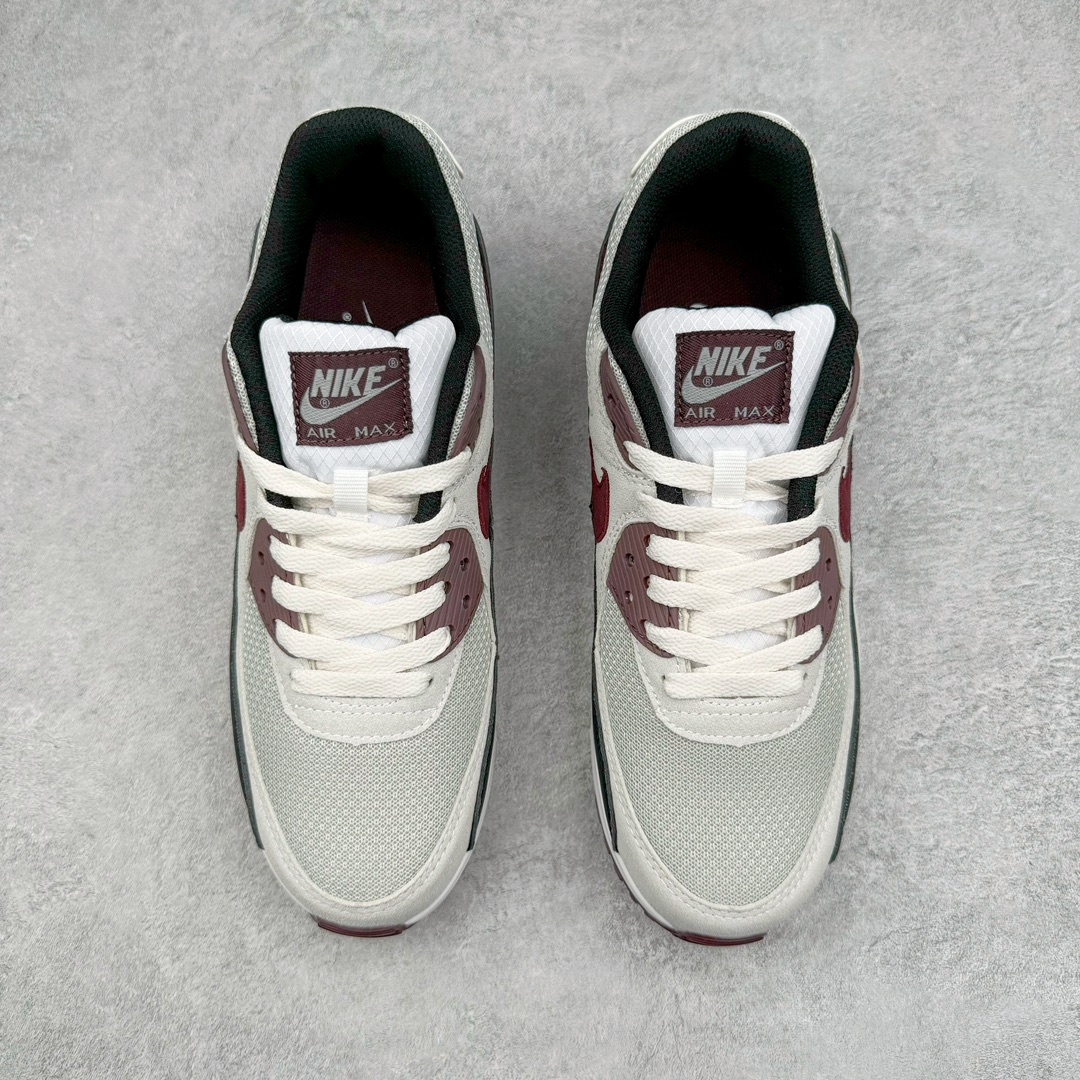 图片[2]-＃MX版 NK Air MAX 90 气垫复古减震跑步鞋 DQ4071-004 经典重温 独家陆续补货 外单专供大厂出品 品质稳定 一百余色 终端操作 Air Max 90于1990年推出 来自Air Max系列 在Air Max 1的基础上改进而得 增加了气垫面积 外型上也更为流线 最特別的就是加入了菱纹塑胶嵌板 为Air Max 90增添了许多潮流气息 皮革鞋面 造就出色耐穿性和支撑力 Max Air缓震配置搭配泡棉中底 令Air Max 90轻盈而舒适 华夫格橡胶外底 铸就Air Max 90非凡的抓地力 而Air Max 90不仅是一双跑鞋 它成功跨越了时间的演进 成为了球鞋文化与潮流圈中最熟为人知的鞋款之一 尺码：36 36.5 37.5 38 38.5 39 40 40.5 41 42 42.5 43 44 44.5 45-选品中心
