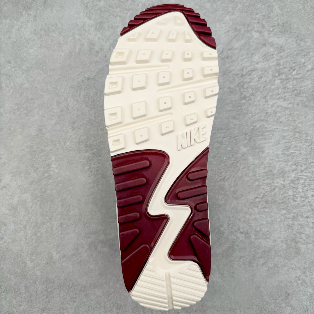 图片[9]-＃MX版 NK Air MAX 90 气垫复古减震跑步鞋 DQ4071-004 经典重温 独家陆续补货 外单专供大厂出品 品质稳定 一百余色 终端操作 Air Max 90于1990年推出 来自Air Max系列 在Air Max 1的基础上改进而得 增加了气垫面积 外型上也更为流线 最特別的就是加入了菱纹塑胶嵌板 为Air Max 90增添了许多潮流气息 皮革鞋面 造就出色耐穿性和支撑力 Max Air缓震配置搭配泡棉中底 令Air Max 90轻盈而舒适 华夫格橡胶外底 铸就Air Max 90非凡的抓地力 而Air Max 90不仅是一双跑鞋 它成功跨越了时间的演进 成为了球鞋文化与潮流圈中最熟为人知的鞋款之一 尺码：36 36.5 37.5 38 38.5 39 40 40.5 41 42 42.5 43 44 44.5 45-选品中心