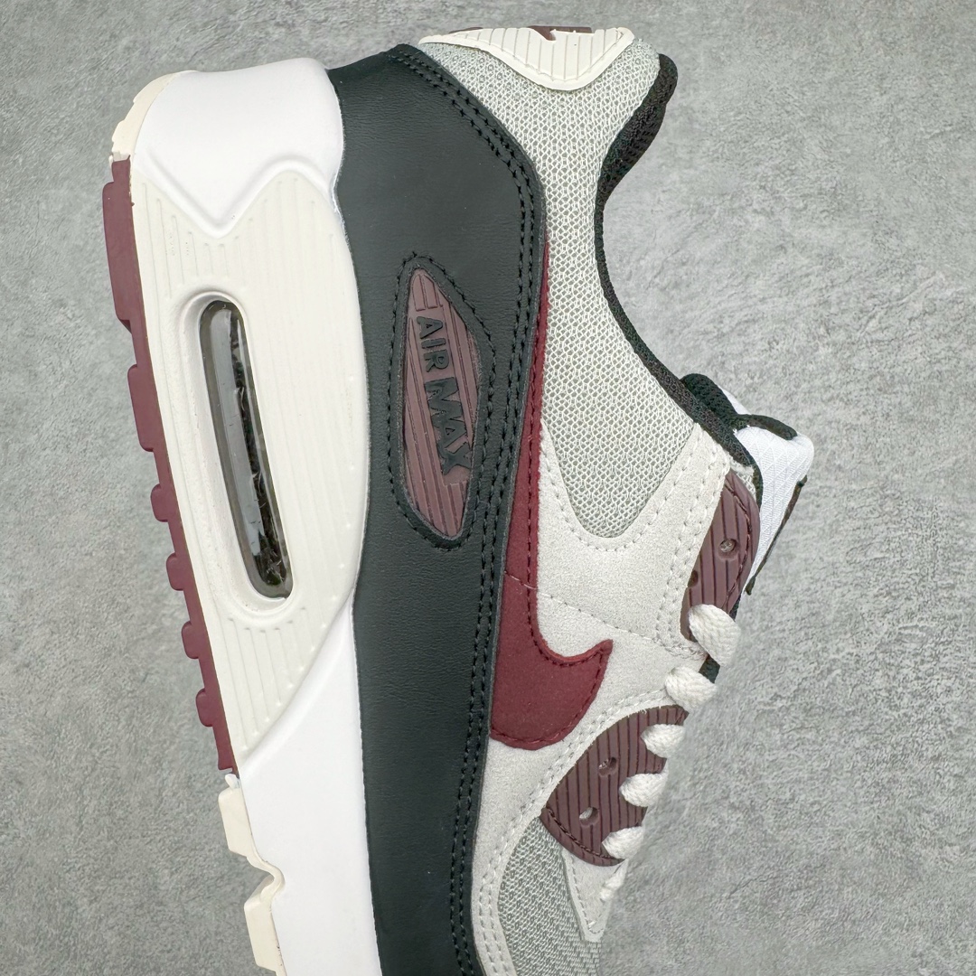 图片[6]-＃MX版 NK Air MAX 90 气垫复古减震跑步鞋 DQ4071-004 经典重温 独家陆续补货 外单专供大厂出品 品质稳定 一百余色 终端操作 Air Max 90于1990年推出 来自Air Max系列 在Air Max 1的基础上改进而得 增加了气垫面积 外型上也更为流线 最特別的就是加入了菱纹塑胶嵌板 为Air Max 90增添了许多潮流气息 皮革鞋面 造就出色耐穿性和支撑力 Max Air缓震配置搭配泡棉中底 令Air Max 90轻盈而舒适 华夫格橡胶外底 铸就Air Max 90非凡的抓地力 而Air Max 90不仅是一双跑鞋 它成功跨越了时间的演进 成为了球鞋文化与潮流圈中最熟为人知的鞋款之一 尺码：36 36.5 37.5 38 38.5 39 40 40.5 41 42 42.5 43 44 44.5 45-选品中心