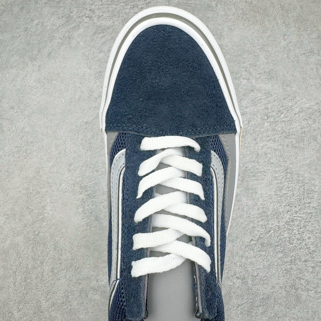 图片[4]-Vans TDC Tokyo Design Collective Old Skool Slip-On 拼接系列 Premium高阶支线 鞋款设计受到 90年代复古跑鞋的启发，鞋面大面积使用尼龙网眼材质与皮革、麂皮材质拼贴组合，再搭配上简约的配色风格，体现纯正的日潮简约而又精致的设计风格。 货号：VN000MXHDT4 货号：VN000MY4DT4 尺码：35-44（36.5 38.5 40.5 42.5）-选品中心