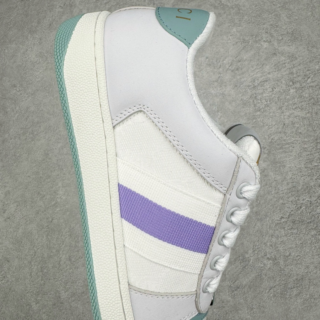 图片[6]-＃纯原福利 Gucci Distressed Screener sneaker 古驰小脏鞋系列经典原型复古百搭做旧老爹板鞋/复古学院风 怀旧版 原厂订单 目前市面最强＃官网同步最新满天星礼盒全套包装 高端零售海外实体专供 ‬混卖版 渠‮原道‬装 全身20几个细节点全部做到一致还原 吊打市面所有版本 原版做旧 右脚鞋侧嵌入NFC防伪芯片装置＋鞋盒标二唯码扫描 秒进官网 秒杀市面任何版本 原装意大利进口 里外全皮 全套包装 全头层顶级软牛皮 广东代工出品 原档原标原盒 随意对比任何版本 尺码：35 36 37 38 39 40 41 42 43 44 45-选品中心